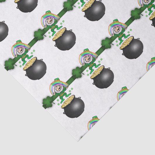 Sint-Patrick's Day Weefselpapier Tissuepapier (Detail)