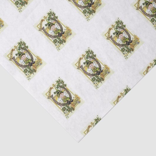 Sint-Patrick's Day Weefselpapier Tissuepapier (Detail)