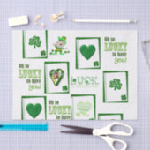 Sint-Patrick's Day Weefselpapier Tissuepapier (Craft)