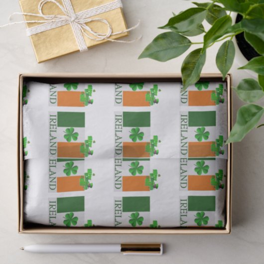 Sint-Patrick's Day Weefselpapier Tissuepapier (Geschenk)