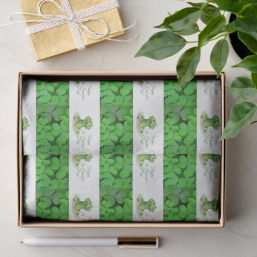 Sint-Patrick's Day Weefselpapier Tissuepapier (Geschenk)