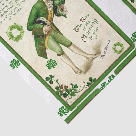 Sint-Patrick's Day Weefselpapier Tissuepapier (Detail)