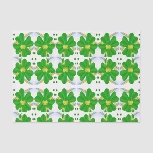 Sint-Patrick's Day Weefselpapier Tissuepapier (Voorkant)