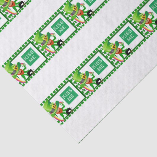 Sint-Patrick's Day Weefselpapier Tissuepapier (Detail)