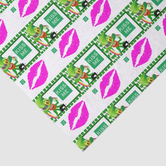 Sint-Patrick's Day Weefselpapier Tissuepapier (Detail)