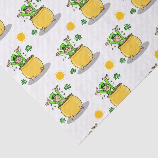 Sint-Patrick's Day Weefselpapier Tissuepapier (Detail)