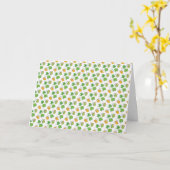 Sint-Patrick's Day Wenskaarten (blank) Kaart (Gele Bloem)