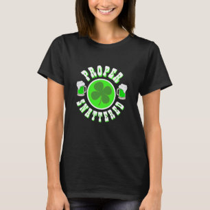 Sint-Patrick's Day Women's Mode PROPER SNATTERED T-shirt