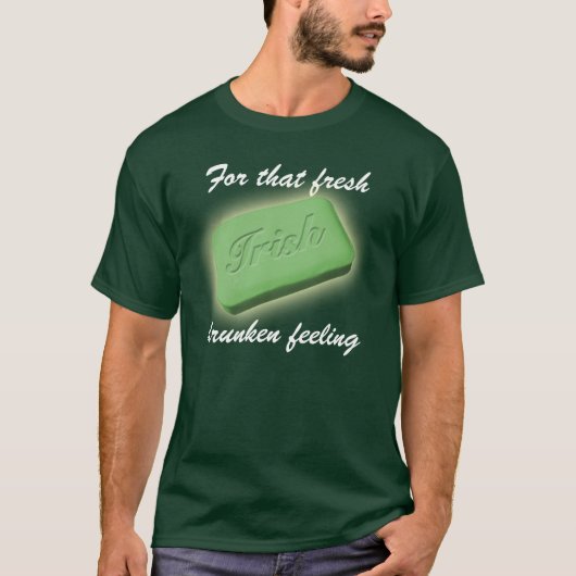 Sint-Patrick's Day-zeep T-shirt (Voorkant)