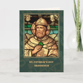 Sint Patrick's Day Zegeningen Religieuze Kaart (Voorkant)