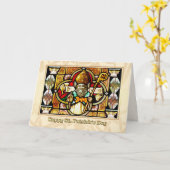 Sint Patrick's Day Zegeningen Religieuze Kaart (Gele Bloem)