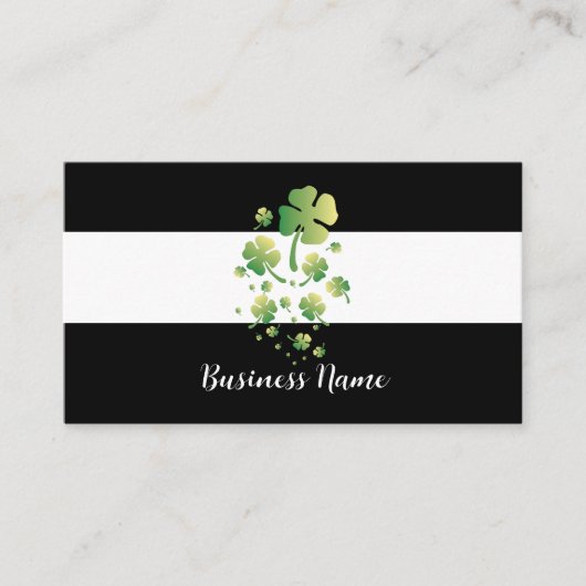 Sint-Patricks gradiëntklaver Visitekaartje (Voorkant)