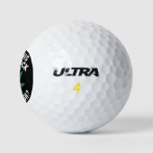 Sint-Patricks Grappige Feest voor Jongens Grote Pa Golfballen (Logo)