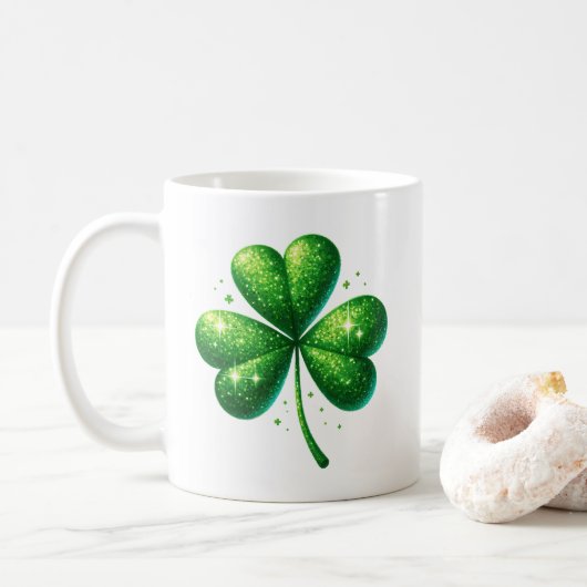 Sint Patricks koffiemok (Met donut)