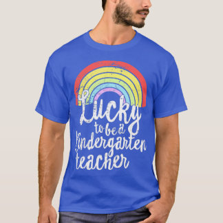 Sint-Patricks leraar Lucky voor kindergarten T-shirt