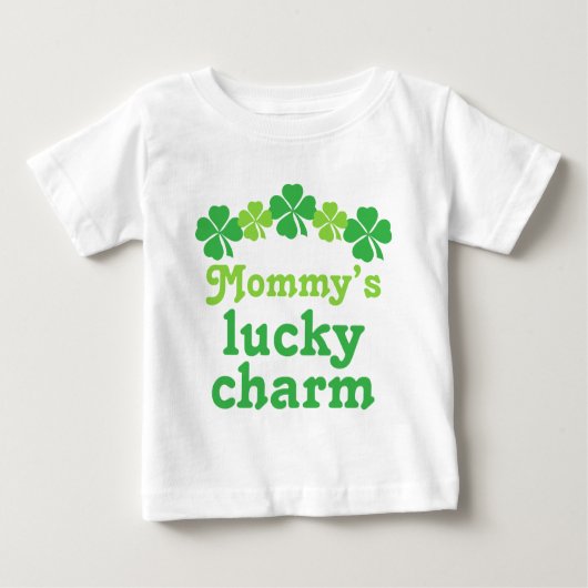 Sint Patrick's mama's Lucky Charm T-shirt (Voorkant)