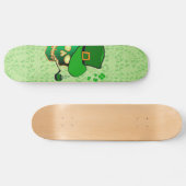 Sint Patricks schedel Persoonlijk Skateboard (Horizontaal)