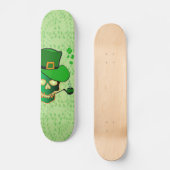 Sint Patricks schedel Persoonlijk Skateboard (Voorkant)