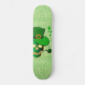 Sint Patricks schedel Persoonlijk Skateboard (Voorkant)