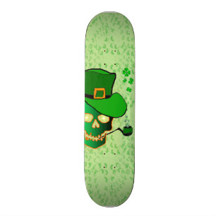 Sint Patricks schedel Persoonlijk Skateboard