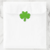 Sint Patrick's Shamrock Drawing Hart Sticker (Tas)