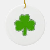 Sint Patrick's Shamrock Drawing Keramisch Ornament (Voorkant)