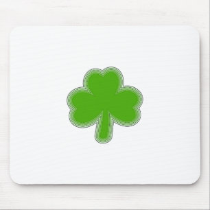 Sint Patrick's Shamrock Drawing Muismat