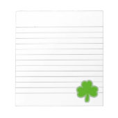 Sint Patrick's Shamrock Drawing Notitieblok (Voorkant)