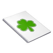 Sint Patrick's Shamrock Drawing Notitieboek (Rechterzijde)