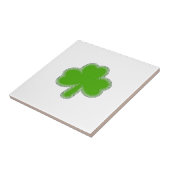 Sint Patrick's Shamrock Drawing Tegeltje (Zijkant)