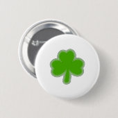 Sint-Patrick's Shamrock Tekening Ronde Button 5,7 Cm (Voorkant /achterkant)