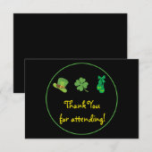 Sint-Patricks thema bedankt (Voorkant / Achterkant)