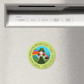 Sint Patrick's verjaardagsmeisje Dank je Magneet (Insitu (Vaatwasser))