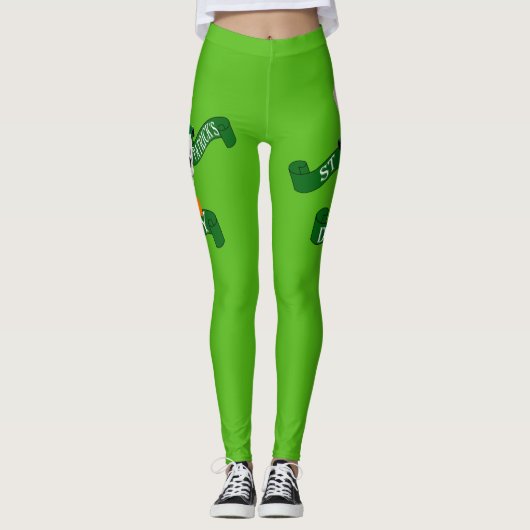 Sint-Patricks-zeemleeuw Leggings (Voorkant)