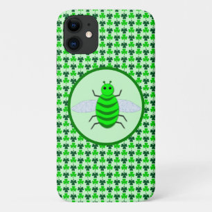 Sint-Patricksdag Bij en Shamrocks Case-Mate iPhone Case