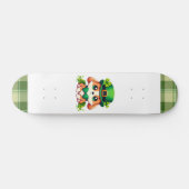Sint-Patricksdag puppy  Persoonlijk Skateboard (Horizontaal)