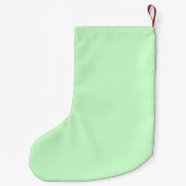 Sint-Patricksdag Vlinder Aangepaste Sok Kleine Kerstsok (Achterkant)