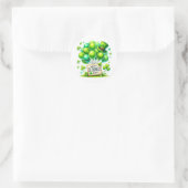 Sint-Patrickstickers Ronde Sticker (Tas)