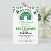 Sint-patriotdag, een beetje geluk met shamrock-bab (Staand voorkant)