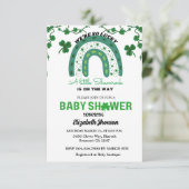 Sint-patriotdag geluksvogel-baby shower (Staand voorkant)