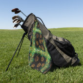 Sint Patty Kunst Golfhanddoek (Groen)