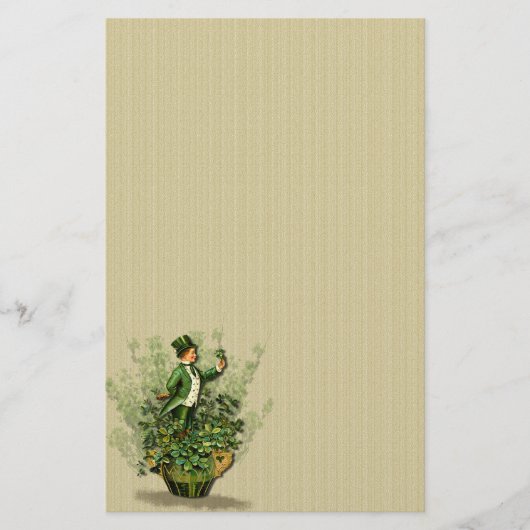 Sint Patty's Day Gent-Briefpapier- No Lines Briefpapier (Voorkant)