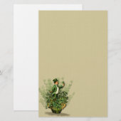 Sint Patty's Day Gent-Briefpapier- No Lines Briefpapier (Voorkant / Achterkant)
