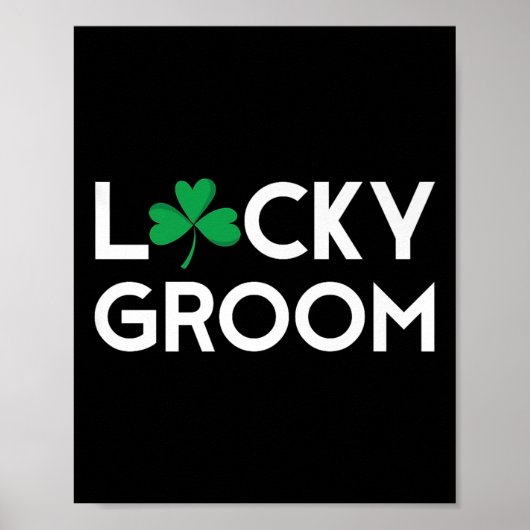 Sint Pattys Patricks Day Groom: Bachelor Party Poster (Voorkant)