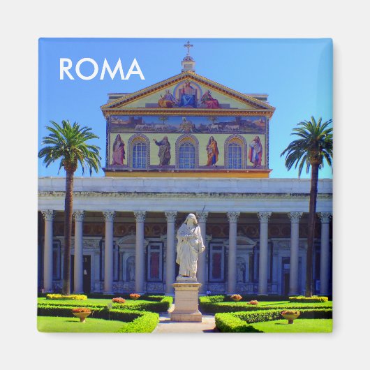 Sint Paul buiten de Muren Magneet (Voorkant)