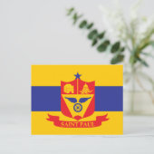 Sint-Paul vlag Briefkaart (Staand voorkant)