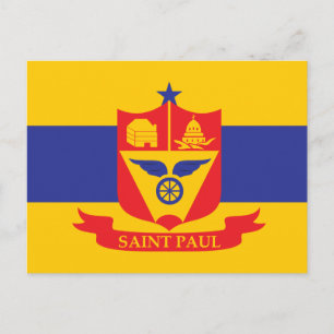 Sint-Paul vlag Briefkaart