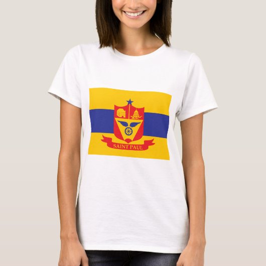 Sint-Paul vlag T-shirt (Voorkant)