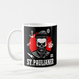 Sint Pauli Hamburg Skull Paulian Saint Pauli Koffiemok
