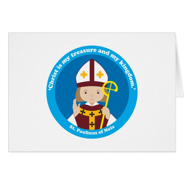 Sint-Paulinus van Nola (Voorkant Horizontaal)